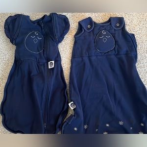 TWO Nested Bean Zen One swaddle / sleep sacks